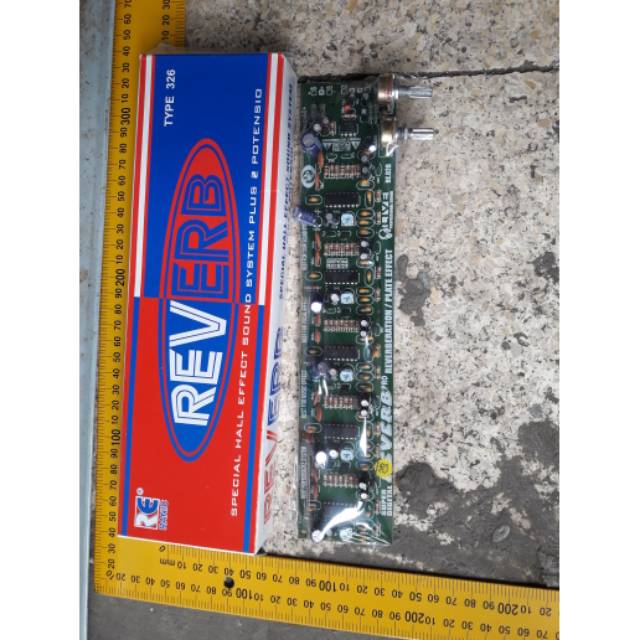 Echo reverb 2 potensio efek vokal rakitan sound system audio