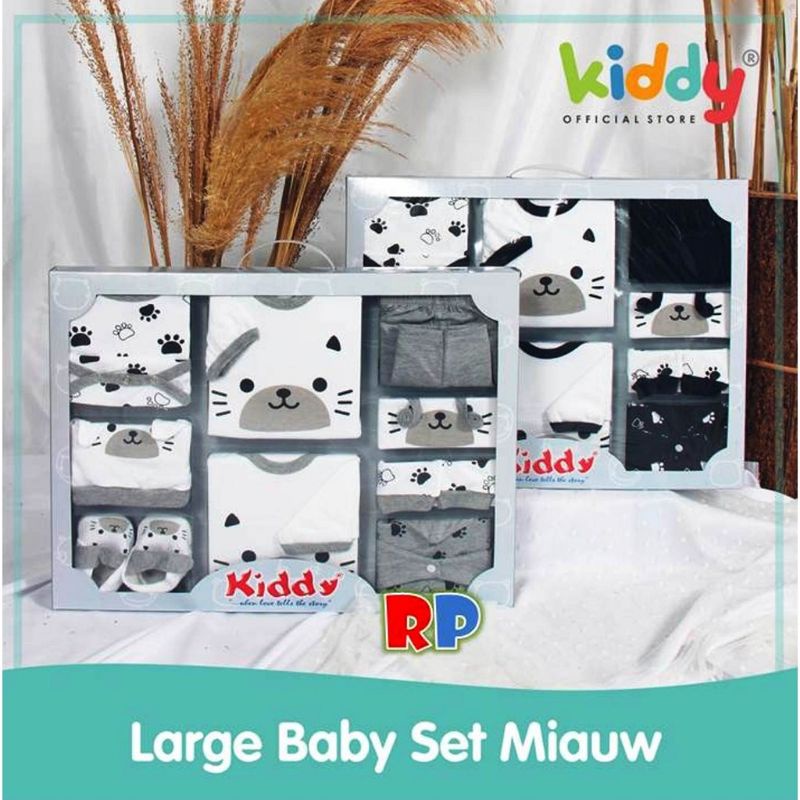 Kiddy Large Baby Set Miauw KD 21-07/Baju set Bayi