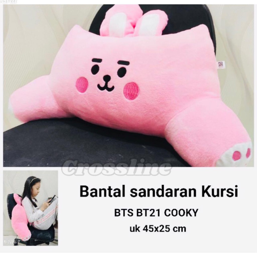 Bantal sandaran punggung kursi kantor mobil
