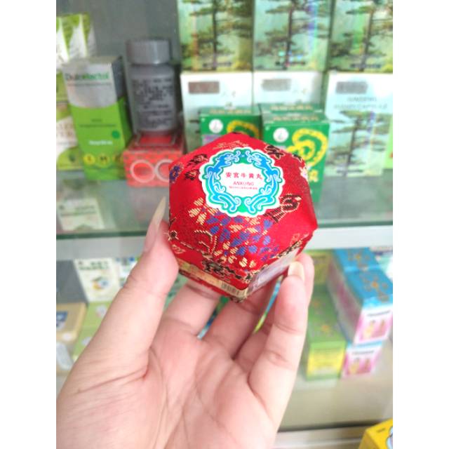 ANGONG NIU HUANG WAN / ANKUNG NIU HUANG WAN / OBAT STROKE ORIGINAL