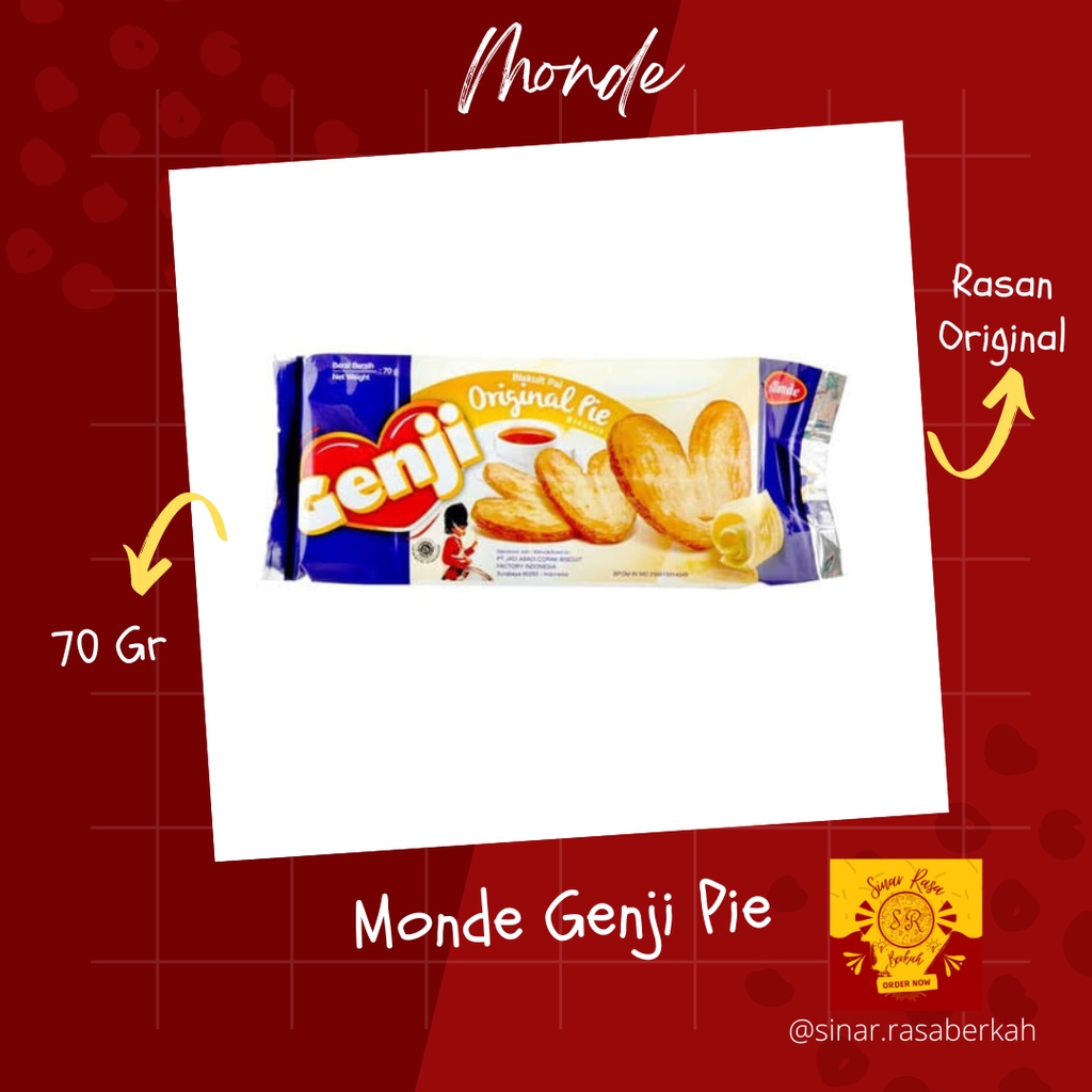 

Monde Genji Pie Original 70 gr