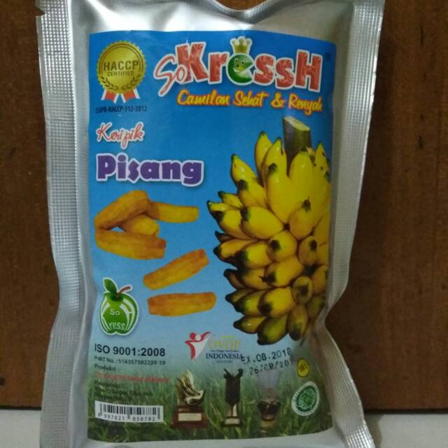 

Keripik pisang so kressh