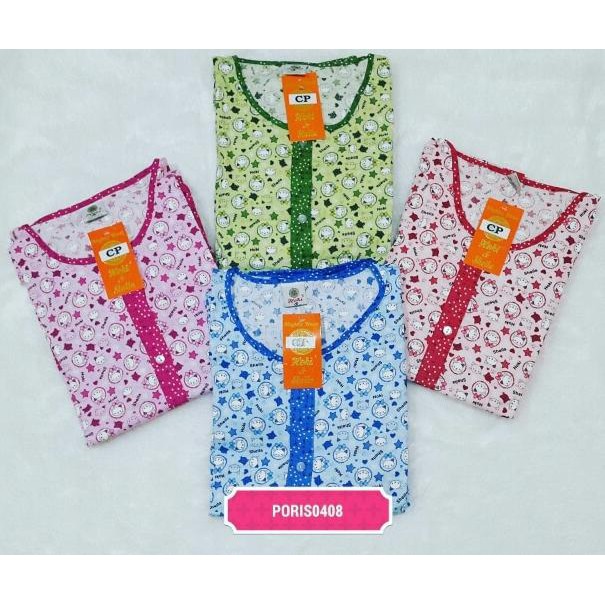 Grosir 4 Baju Tidur/Piyama Wanita Katun Cp (Hoki Sheila)