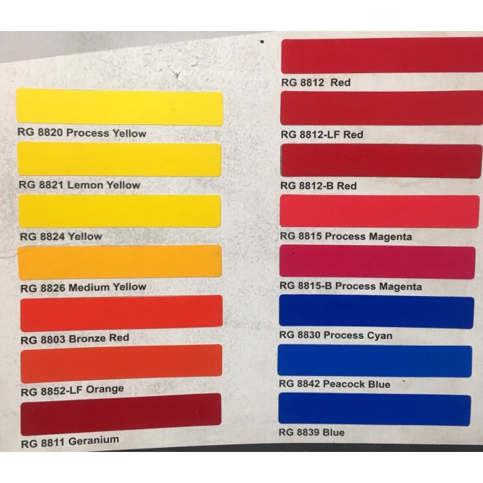 

Gilaa!!! Rg 8815 Process Magenta. Royalguard Merah. Cat Sablon Bagus