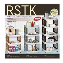 Rak Susun Plastik Serbaguna Tabitha - RSTK 4 susun
