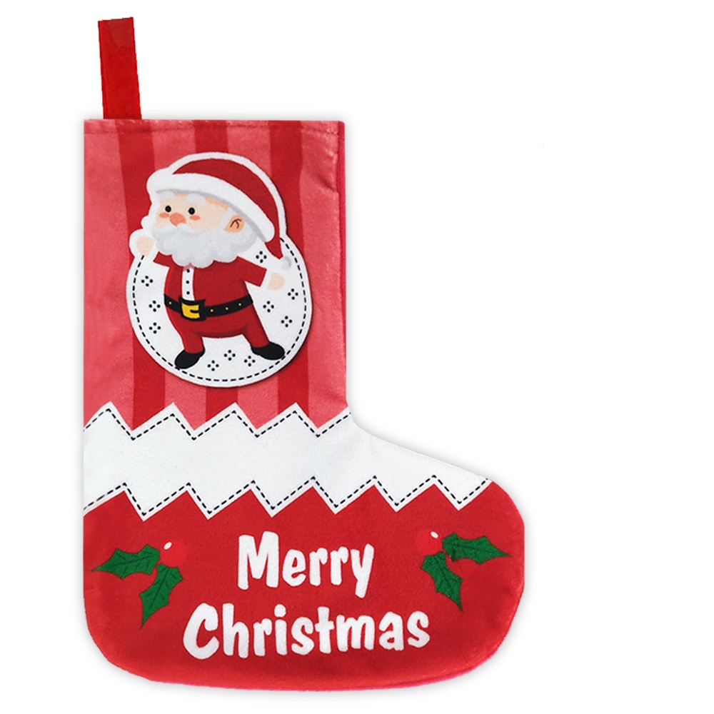 CUSTOM Kaos Kaki Natal Christmas Sock Socks Merry Christmas Souvenir Natal Sekolah Minggu Gereja