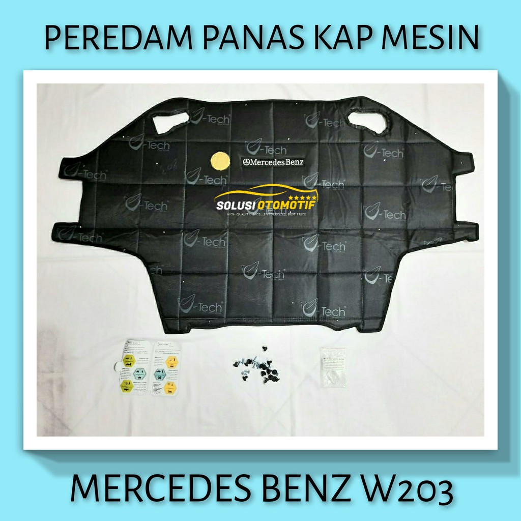 MERCEDES BENZ W203 VTECH Aksesoris Peredam Panas Kap Mesin Mobil