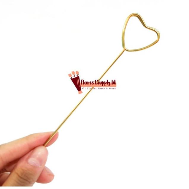 

❄ [5 PCS] Gold Stick Card Holder Import & Premium - Bulat Besar ♜