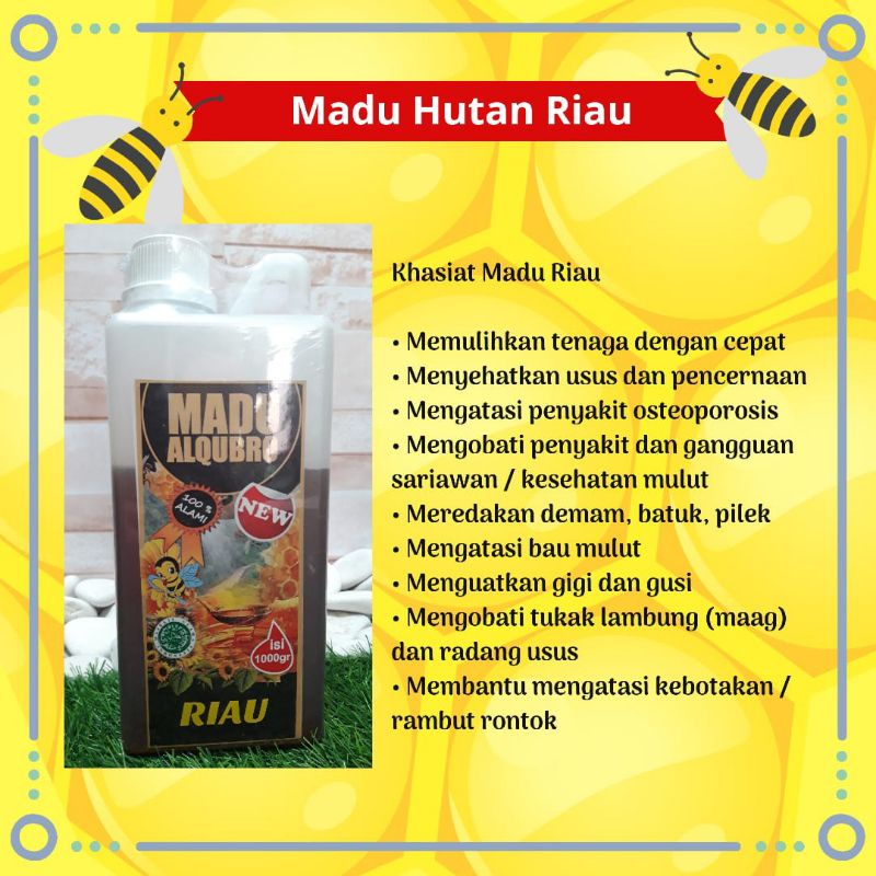 

Madu Hutan Riau 1000g