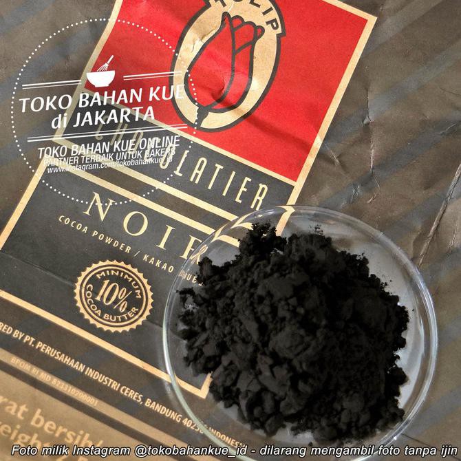 

Pure Cocoa Powder Tulip NOIR Hitam Chocolatier Bubuk Coklat Tulip 500g