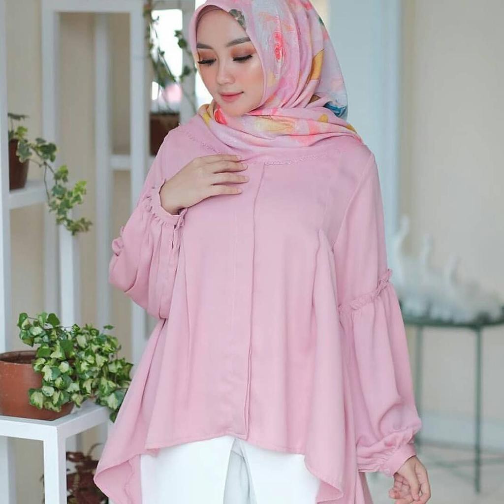 Jasmine top-kemeja kerja-kemeja murah-kemeja jumbo-kemeja wanita-kemeja size S-M-L-XL-XXL-XXXL