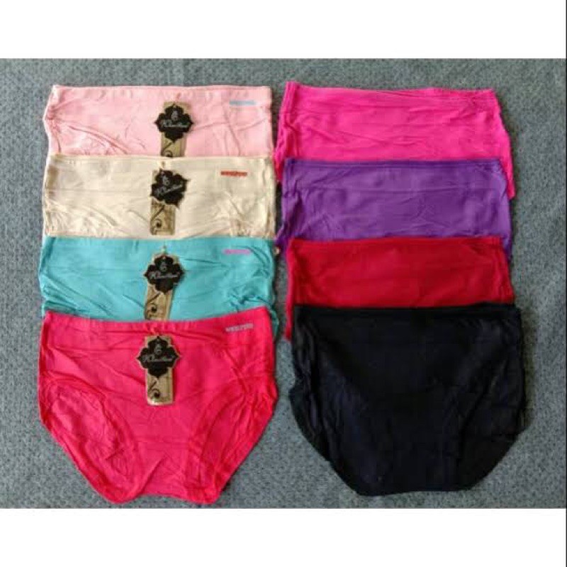 CELANA DALAM WANITA WENROU POLOS  STRAIT 1 LUSIN/12 BIJI