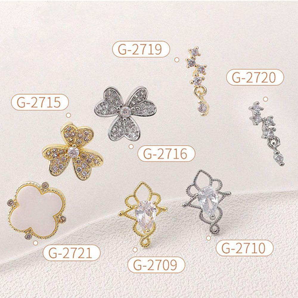 MXBEAUTY 3d Butterfly Nail Rhinestones Shiny Manicure Nail Art Perhiasan Busur Mewah Zirkon