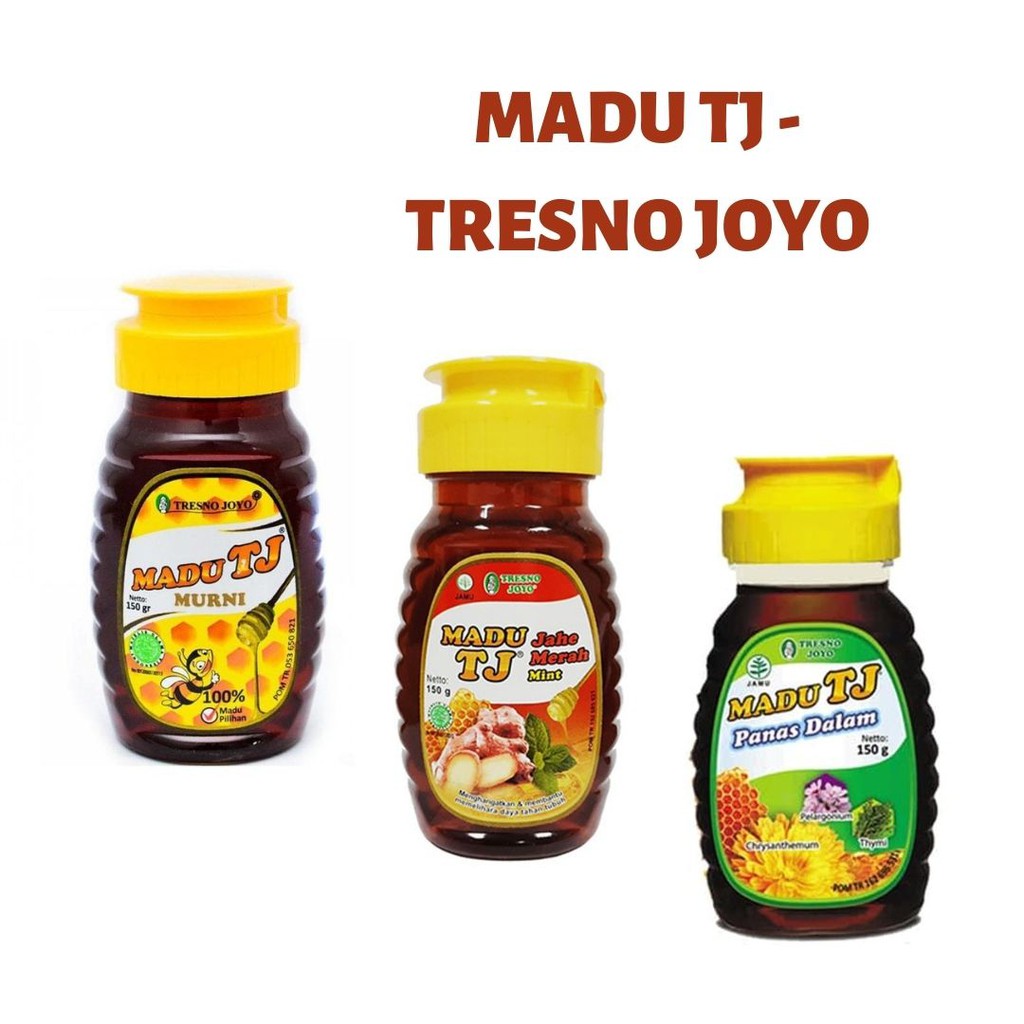 

MADU TJ MURNI / MADU TJ JAHE MERAH MINT / MADU TJ PANAS DALAM / MDU KURMA TJ 150 g