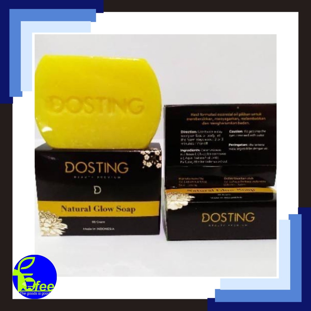 SDP -Sabun Dosting Premium (Premium Glow Soap) Tampilan Terbaru Lebih EXCLUSIVE Mengandung Anti Flek