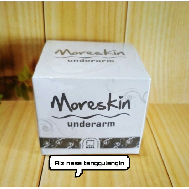 moreskin underarm / krim pemutih lipatan kulit hitam