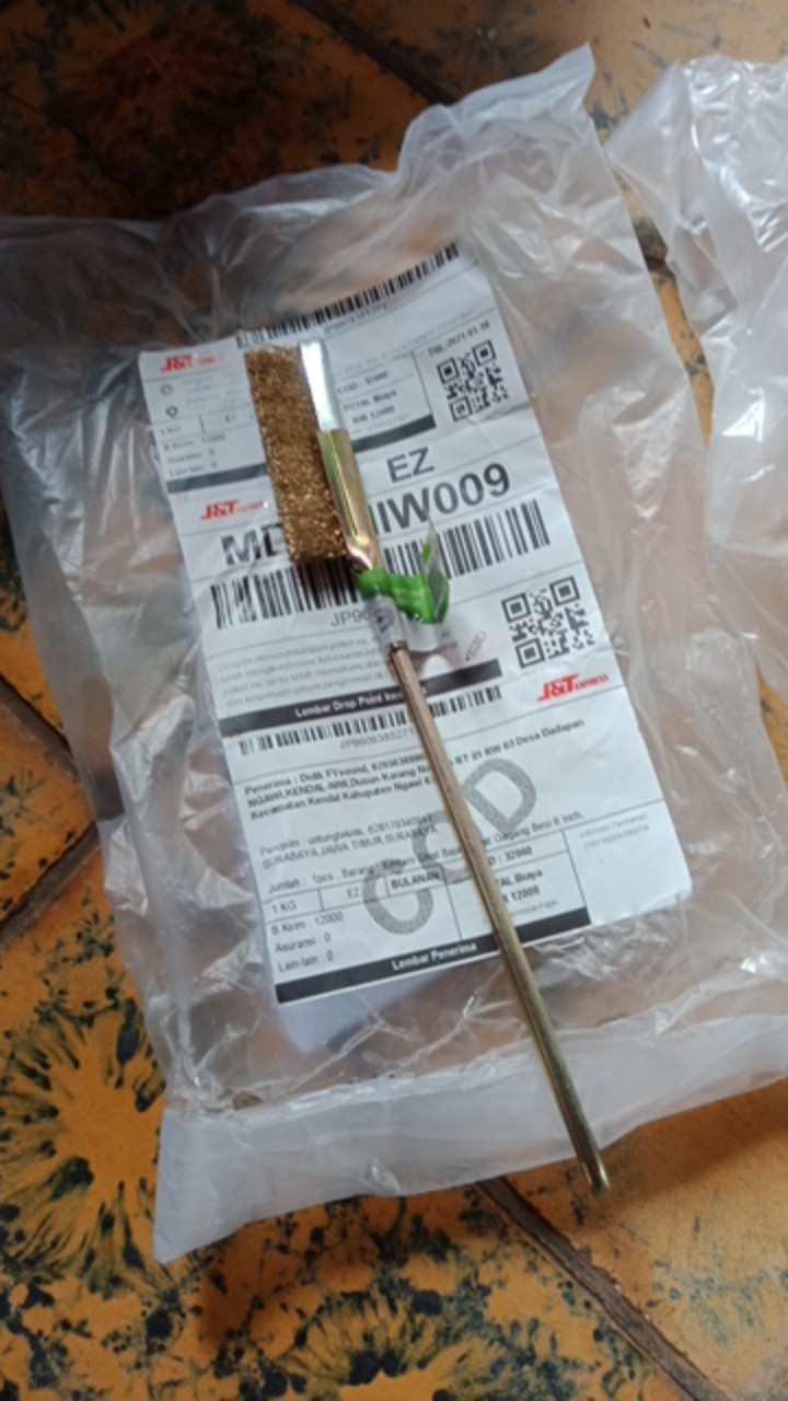 Kentaro Sikat Baja Kawat Gagang Besi 6 Inch