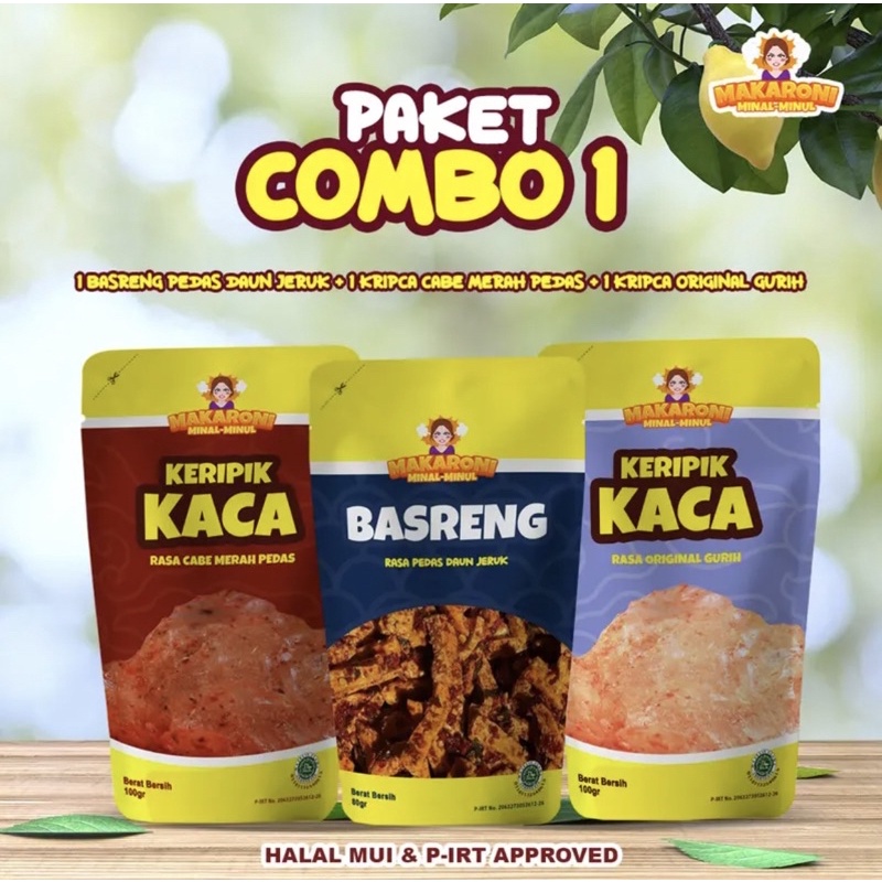 

RENG PEDAS DAUN JERUK + 1 KERIPIK KACA PEDAS + 1 KERIPIK KACA ORIGINAL )