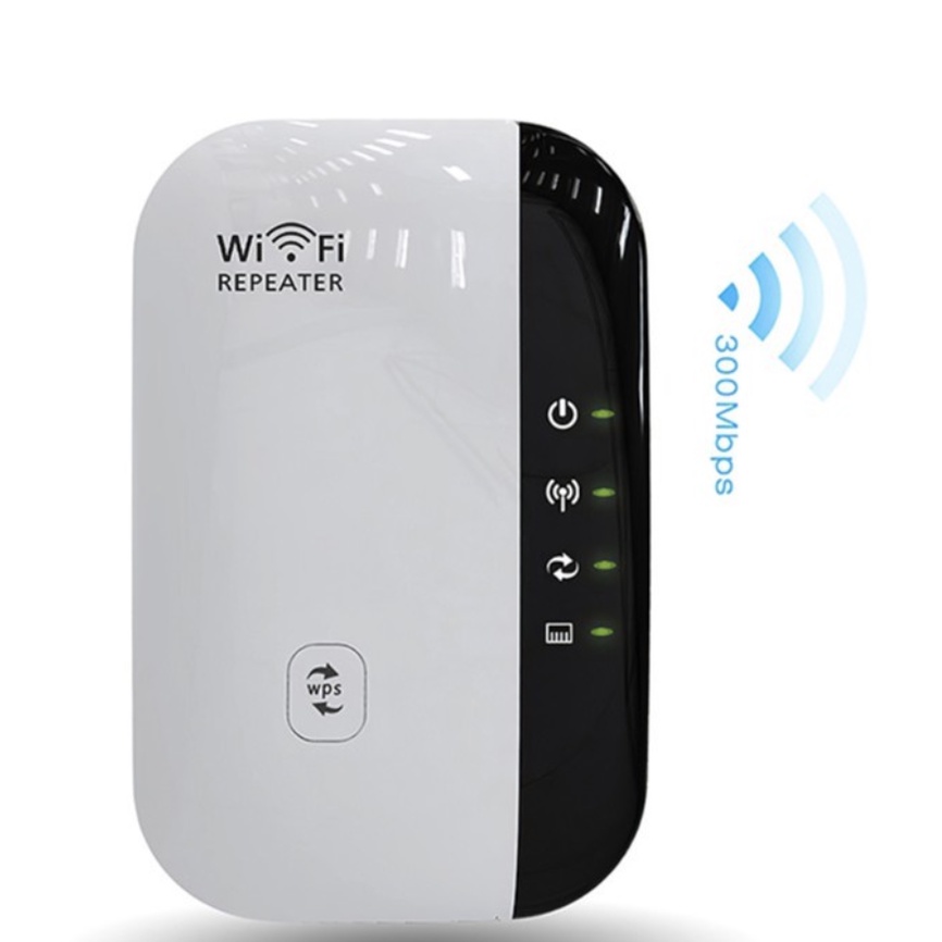 WIFI Repeater 300Mbps Wireless WiFi Signal Range Extender(ALAT PENGUAT SINYAL WIFI)