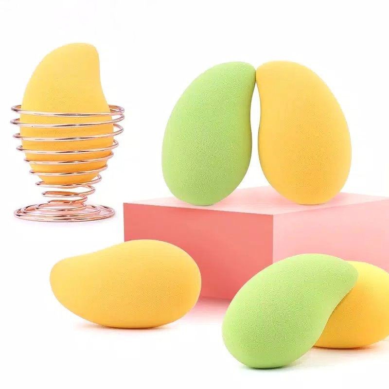 Spons Beauty Blender Bentuk Mangga 1 Pcs - Random