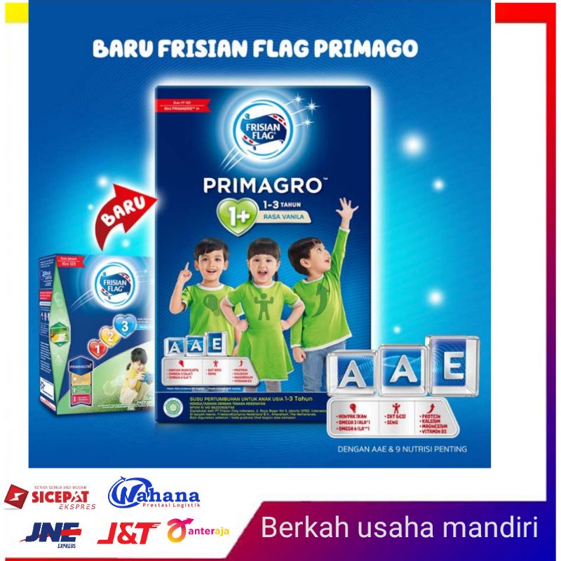 FRISIAN FLAG Primagro 123 Susu Formula Vanila 400g