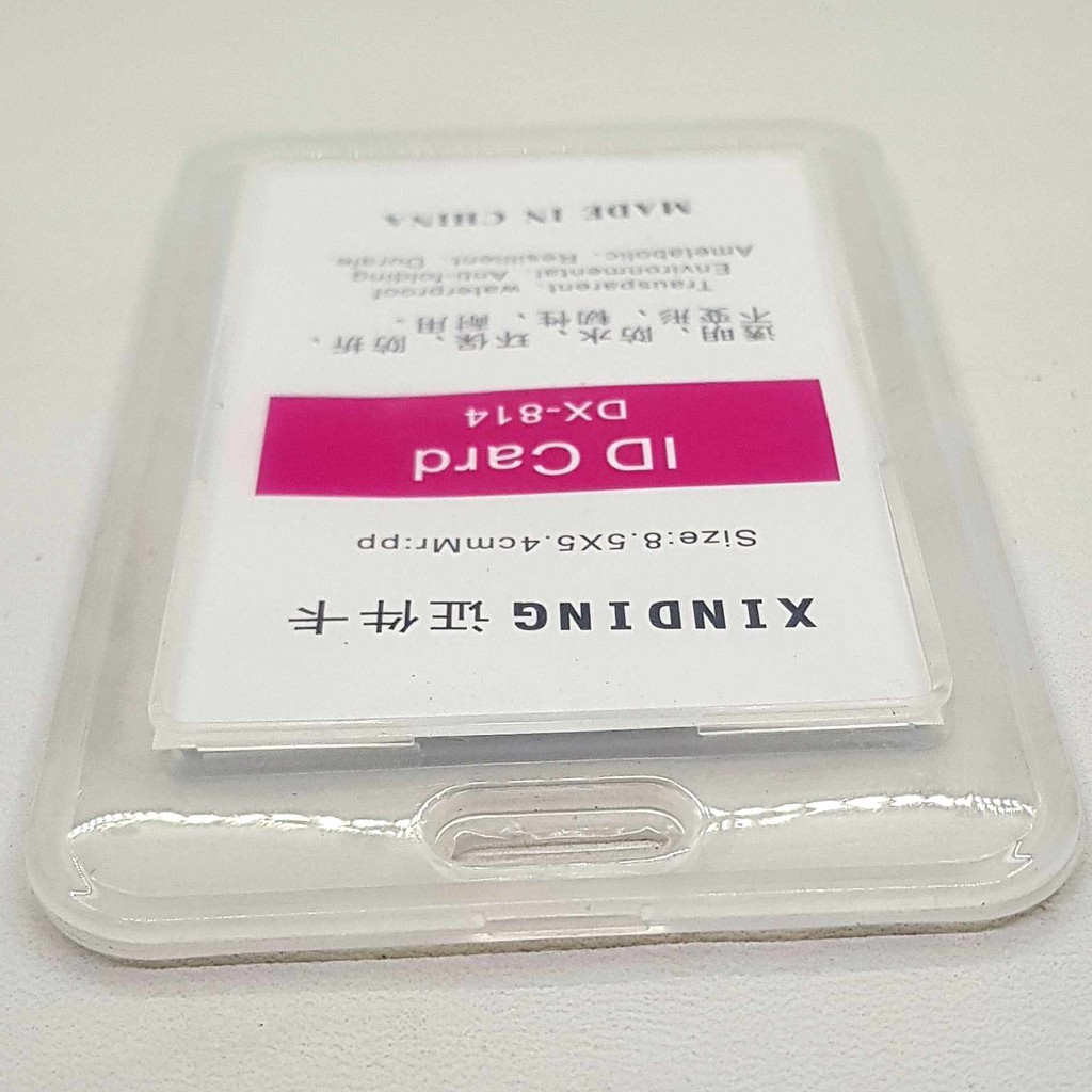 FRAME BOX / card holder transparan box tutup / casing idcard / frame kartu id card