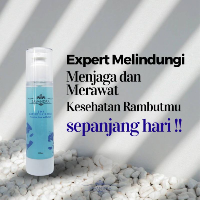 MIXED UP | Savandra Expert Hair Mist 3 IN 1 PROTECTION, CARE, AND PERFUME