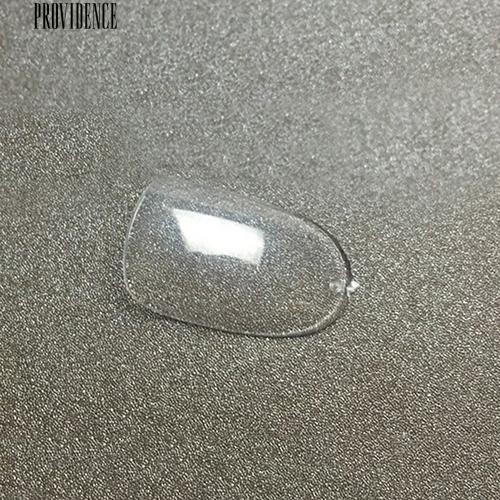 500 Pcs Batal Oval Penutup Penuh Kuku Palsu DIY Nail Art Transparan Tips Palsu Kuku