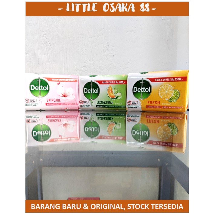 Dettol Sabun Mandi Batang 100 gr