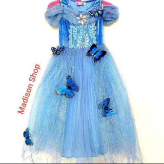 Kostum Princess Cinderella Murah  Baju  Dress Pesta Anak  