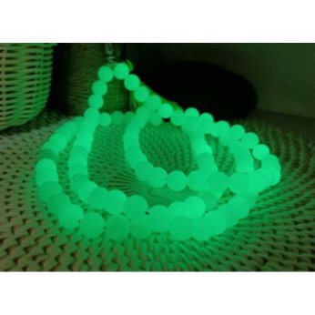 Tasbih dan Gelang Batu Fosfor Asli Dapat Menyala Dalam Gelap