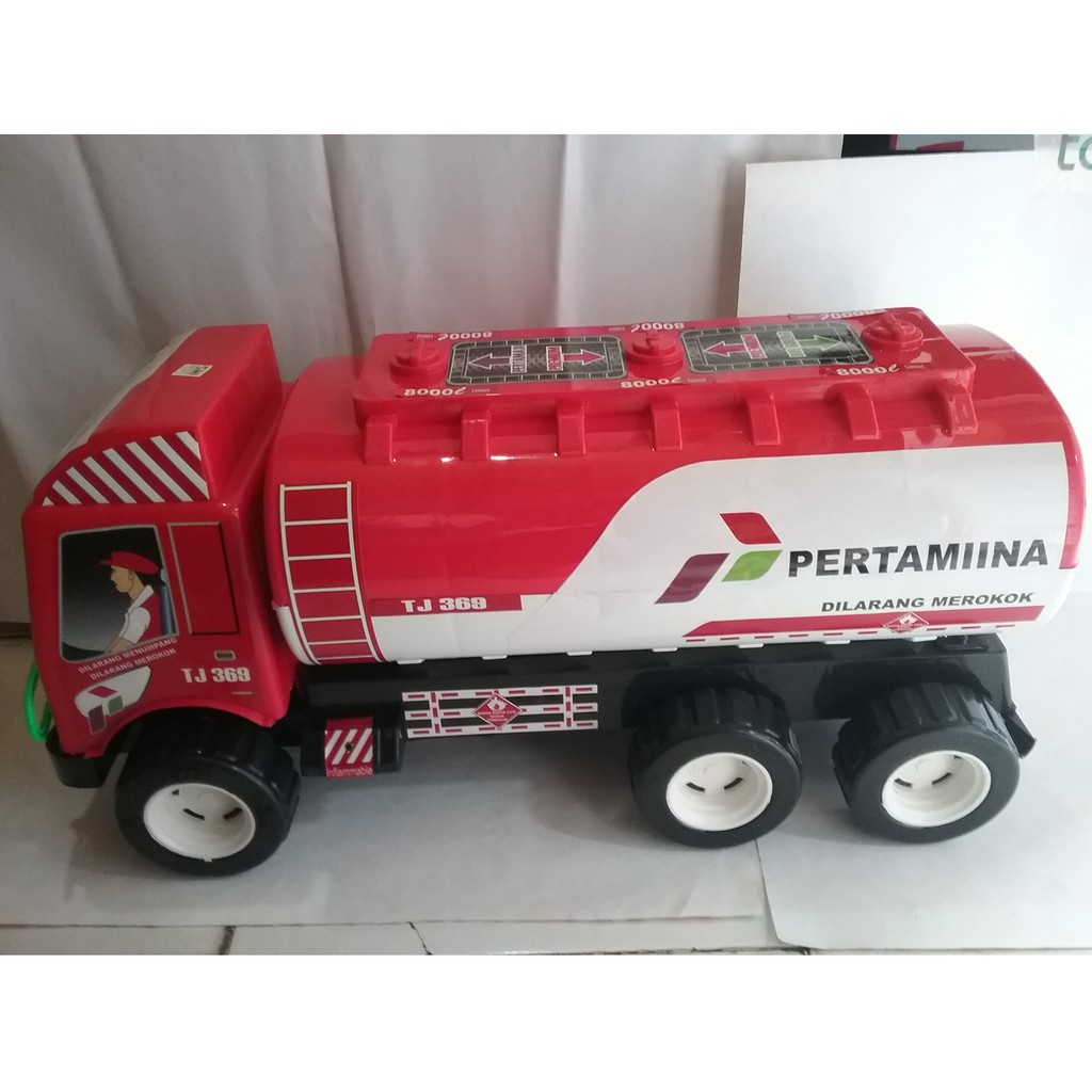 Mainan Truk BBM Pertamina Besar Mobil-mobilan Anak