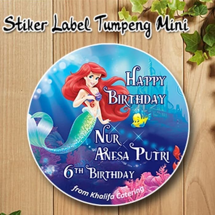 

Stiker Label Tumpeng Mini