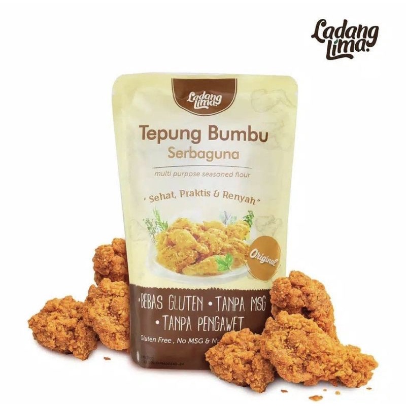 

Ladang Lima Tepung Bumbu Serbaguna Gluten Free