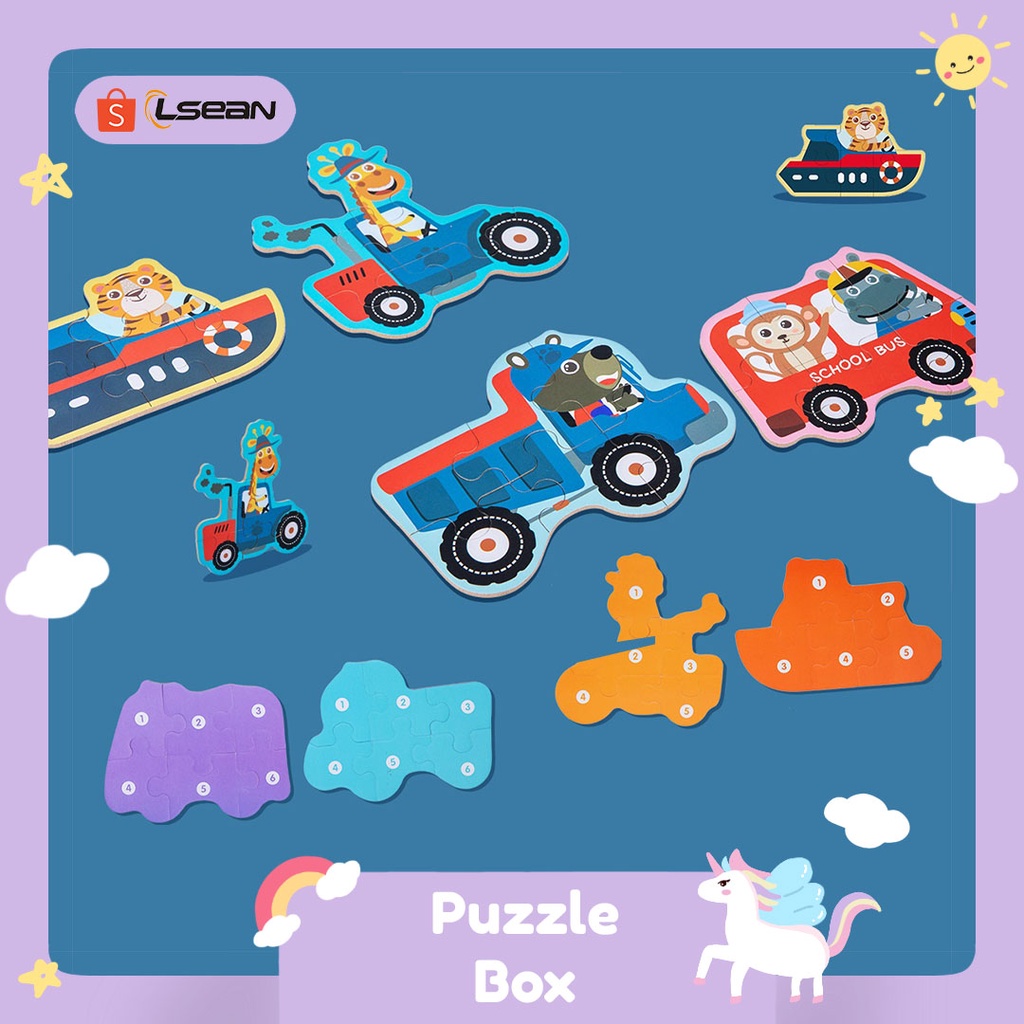 JIGSAW PUZZLE ANAK / MY FIRST PUZZLE/ PUZZLE KAYU