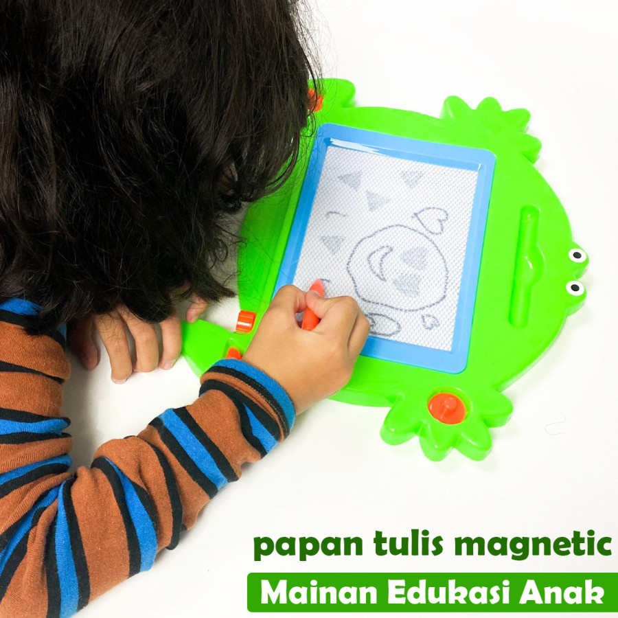 

PapanTulisHapusMagnetMainanEdukasiAnak-DrawingBoardMagnetic