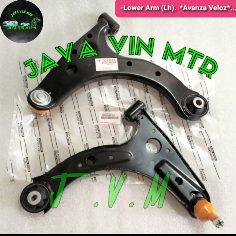 lower arm low arm sayap bawah komplit all new Avanza veloz kiri LH ori