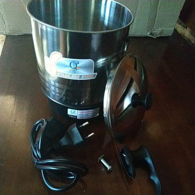 Q2 8013 Mug Elektrik 13 Cm / 1.3 Lt Mug Listrik Electric Heating Cup - Mug Teko Piknik / Traveling