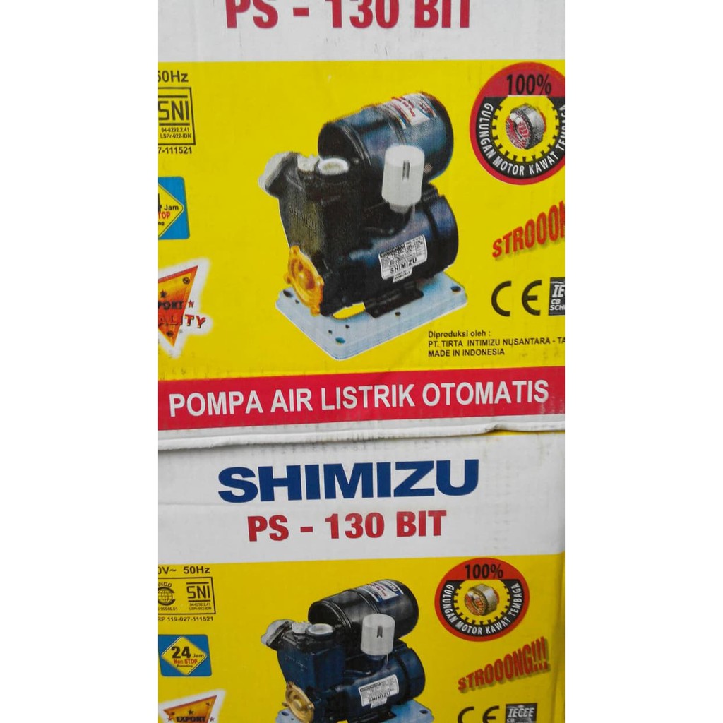 SHIMIZU Pompa Air Otomatis PS 130 BIT - Shimizu