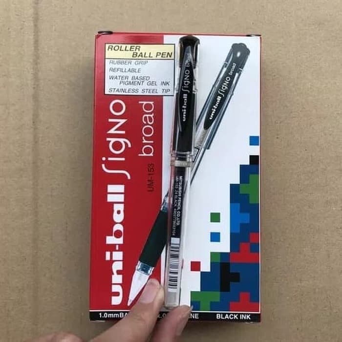 

bolpoint uniball signo 153 promo