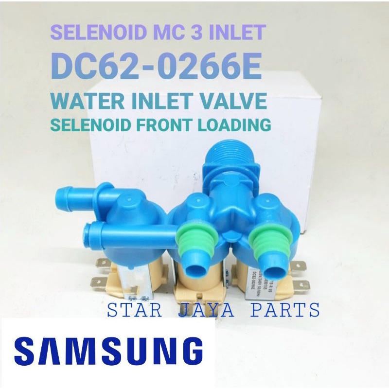 Solenoid Water Inlet Valve Cabang 3 Mesin cuci Samsung Front Loading