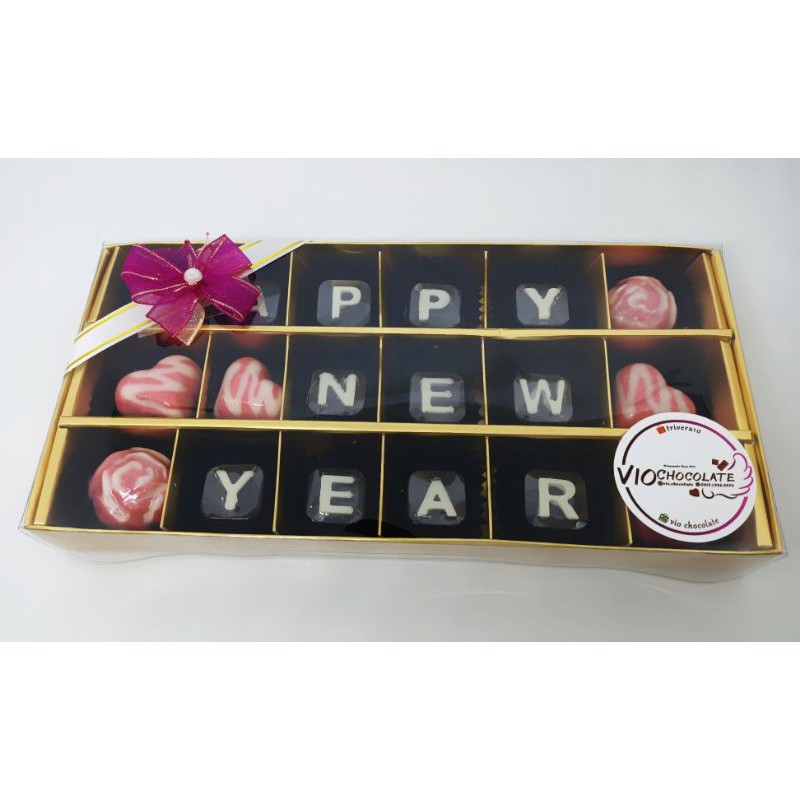 

coklat tahun baru/ happy new year/ new year chocolate