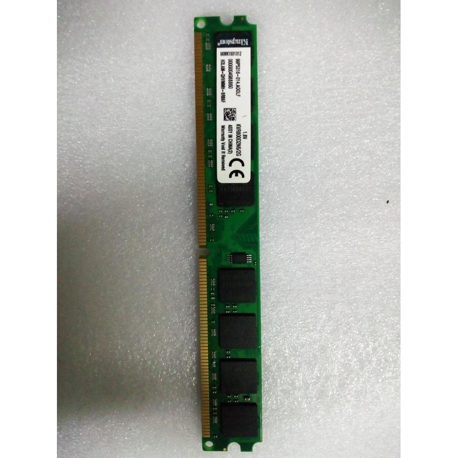 Memory PC Kingston DDR2 2GB Pc6400 Garansi 1 Tahun