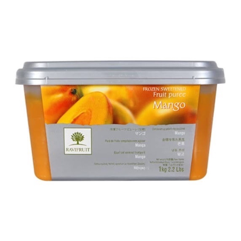 

Mango Puree Ravifruit Repack 250 gram / 500 gram