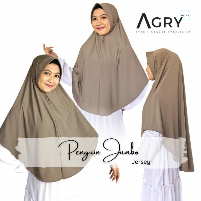 Hijab Instan Jumbo Jersey Premium