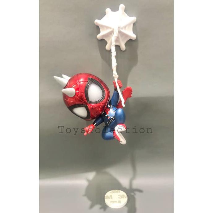 TERLARI5 COSBABY SPIDERMAN HANGING MARVEL AVENGERS ACTION FIGURE HOT TOYS