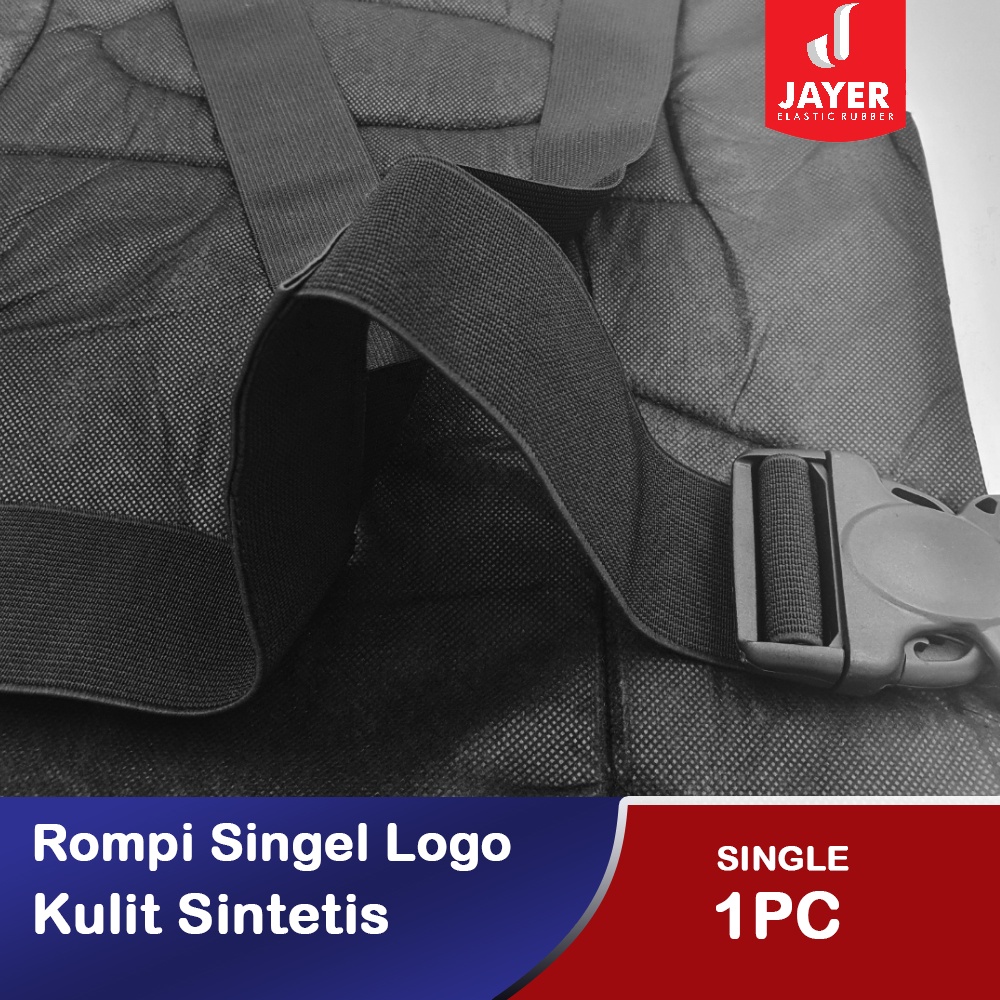 Rompi Motor Anti angin Single Bahan Kalep Kulit sintetis