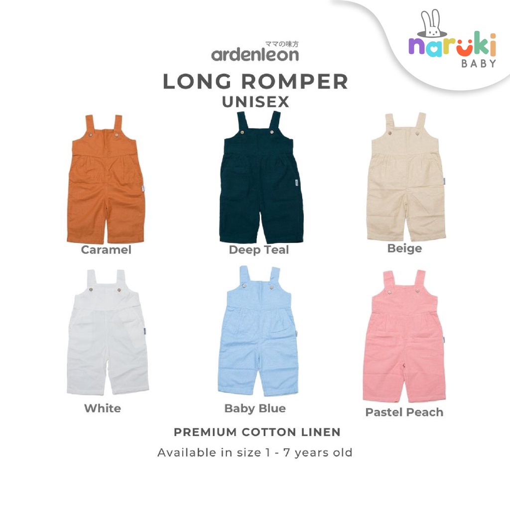 Ardenleon Long Romper Jumpsuit Arden Leon Baju Anak