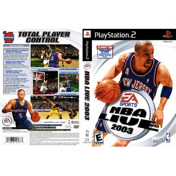 Kaset PS2 NBA LIVE 2003