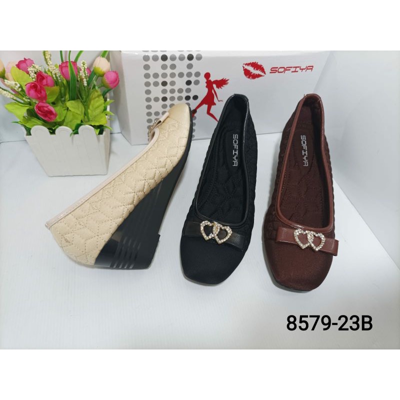 sepatu wedges sogiya 8579-23B /sepatu wedges kerja /sepatu wedges wedges kerja wanita